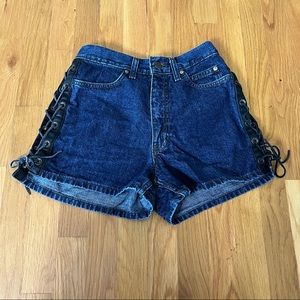 Harley-Davidson Blue Jean Shorts